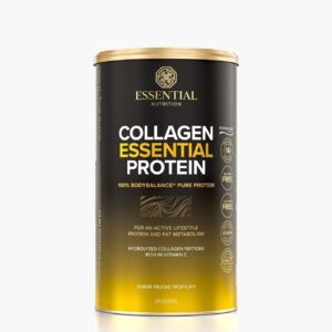 Collagen Essential Protein Frutas Tropicais Lata 427,5g | 25 doses